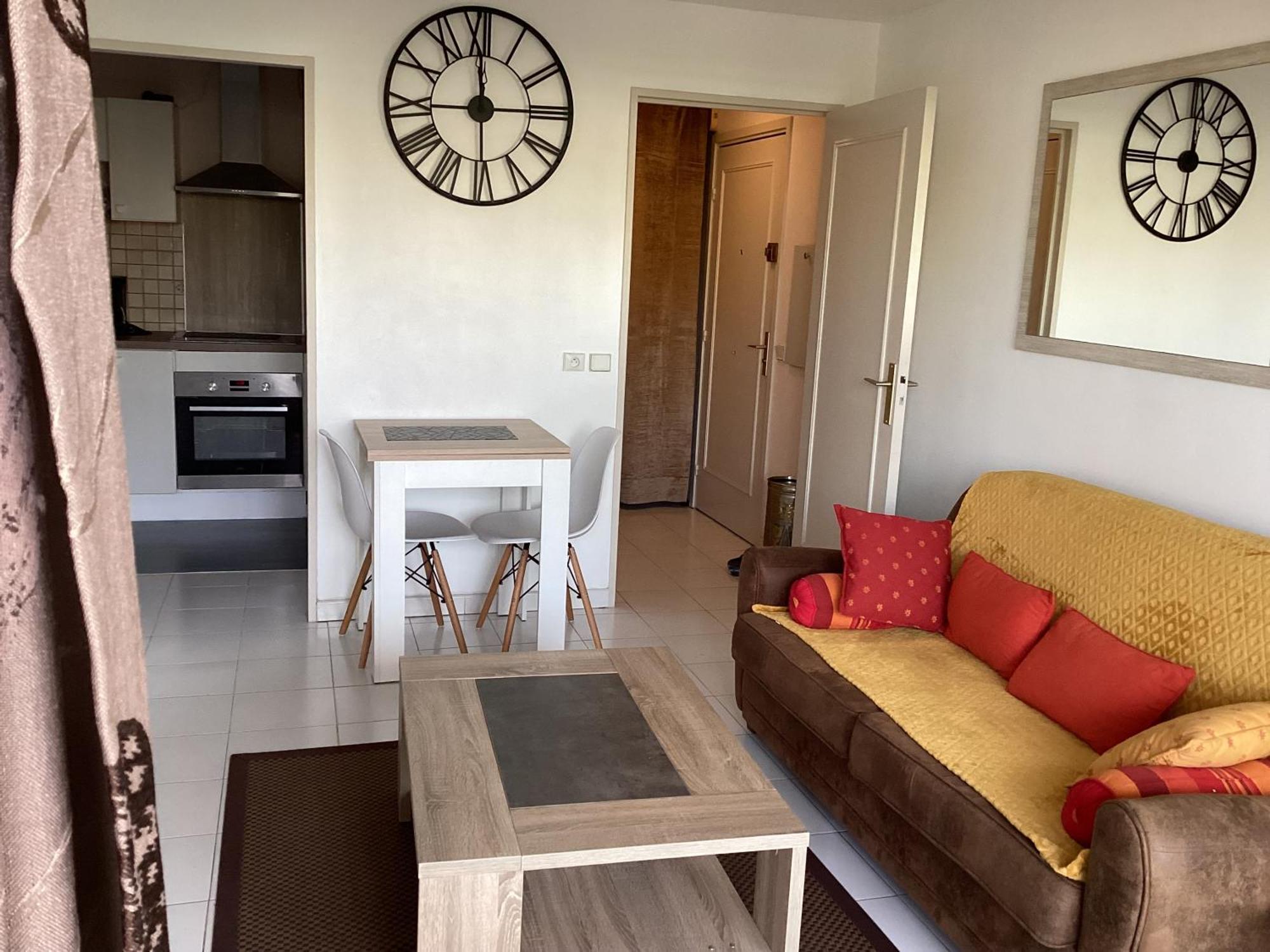 Appartement 2 Pieces Meubles A Juan Les Pins Antibes Bagian luar foto
